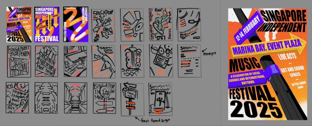 POSTER SKETCHES