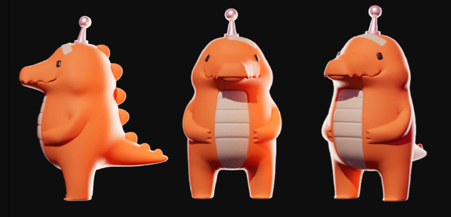 MASCOT 3D RENDER